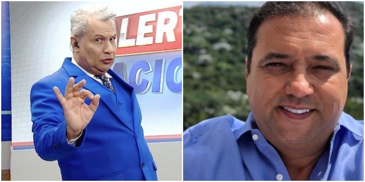 Sikêra Jr. meteu o pau em Geraldo Luís (Foto: Reprodução) Sikêra Jr. meteu o pau em Geraldo Luís (Foto: Reprodução)