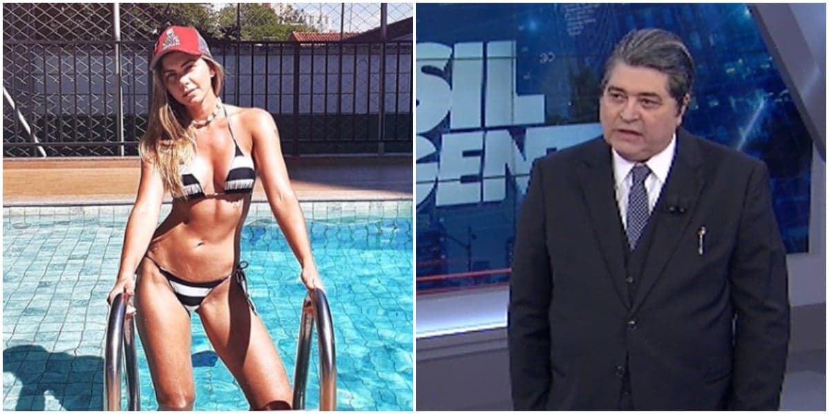 Filha gata de Datena escancara vida pessoal no Instagram (Foto: Reprodução/ Montagem) Filha gata de Datena escancara vida pessoal no Instagram (Foto: Reprodução/ Montagem)