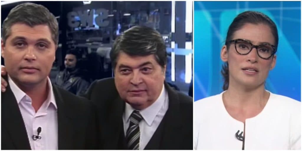Datena e Renata Vasconcellos tem intimidade invadida e esposa e marido deles tem fotos chocantes expostas: "Nunca"
