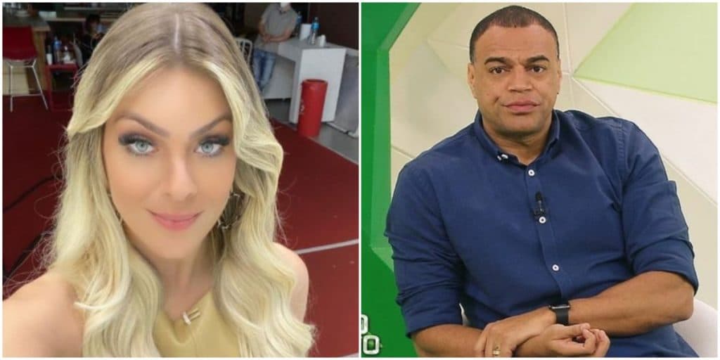 Renata Fan não se segura, chora e fica sem chão com recado de famoso bonitão: "Homem mais invejado pelo Denilson"