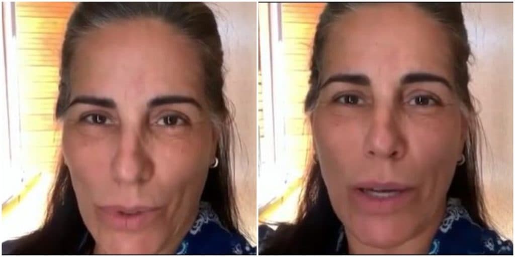 Glória Pires surge grávida, fala de experiência e deixa público pasmo com foto: "Que barrigão lindo"