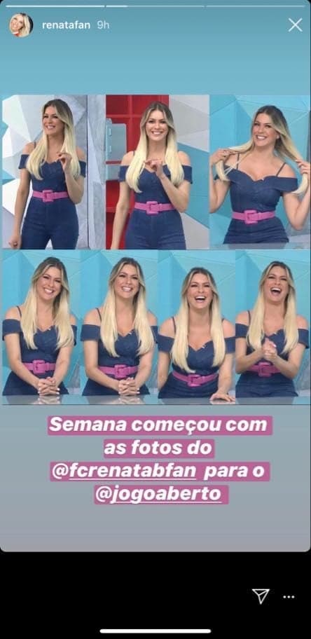 Renata Fan publica foto bem descontraída (Foto: Reprodução)