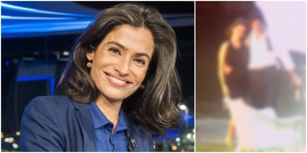 Renata Vasconcellos tem segredo bomba dentro da Globo descoberto e vídeo mostra âncora de vestido agarrada com homem