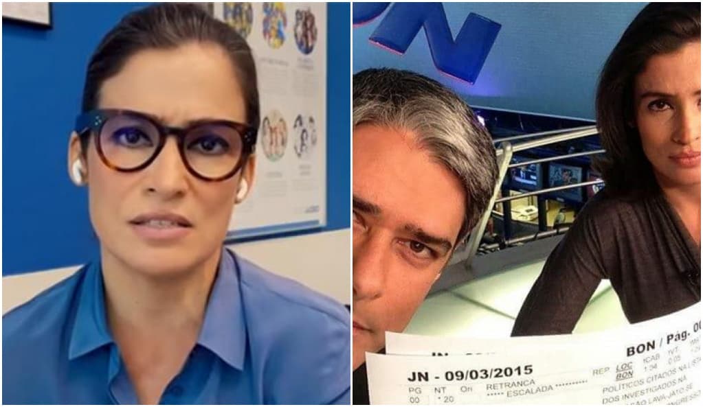 Renata Vasconcellos chuta tudo, expõe o que acontece com ela e Bonner no JN e admite maldição: "Você não pode lutar"