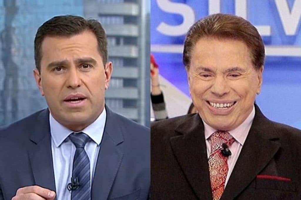 Rodrigo Bocardi, ao vivo, quebra todos os protocolos da Globo e expõe Silvio Santos: "Tem um apresentador aí"
