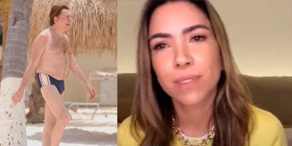 Patrícia Abravanel é bombardeada com famosa vendo Silvio Santos nu, fica em choque e corta na hora: "Fraca"