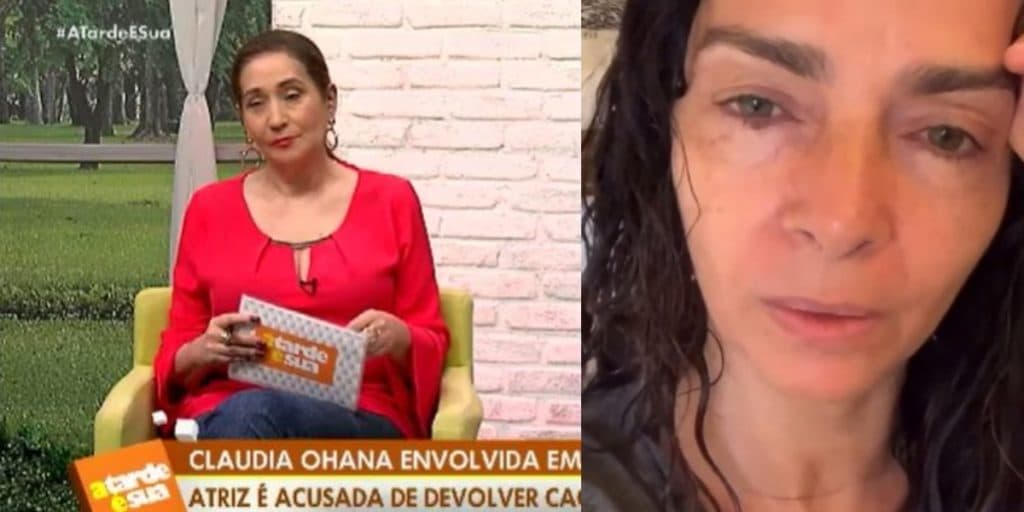 Claudia Ohana faz adoção, devolve após 7 meses e Sonia Abrão esculacha ao vivo com vídeo a milhões: "Uma criança"