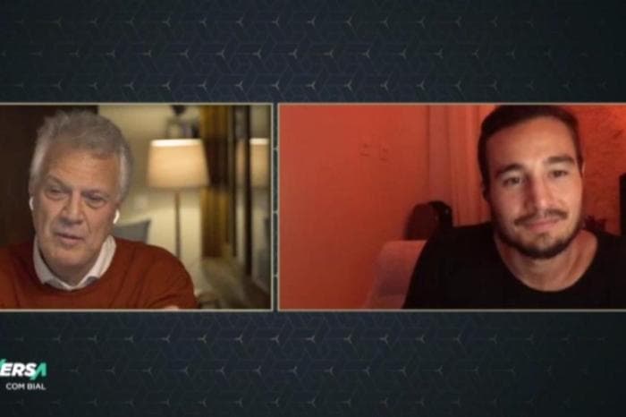 Em conversa com Bial, Tiago Iorc fala sobre seu afastamento (Foto: Reprodução) Em conversa com Bial, Tiago Iorc fala sobre seu afastamento (Foto: Reprodução)