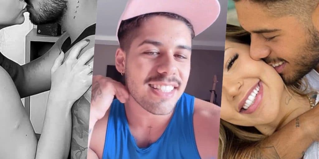 Zé Felipe, flagrado beijando outra, é pego gemendo forte em vídeo e ex de Virgínia é envolvido: "Bater de frente"