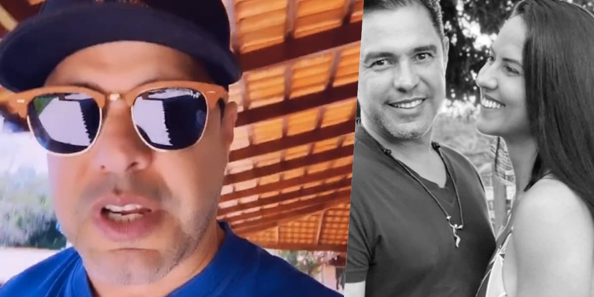 Zezé e Graciele Lacerda são noivos (Foto montagem: TV Foco) Zezé e Graciele Lacerda são noivos (Foto montagem: TV Foco)