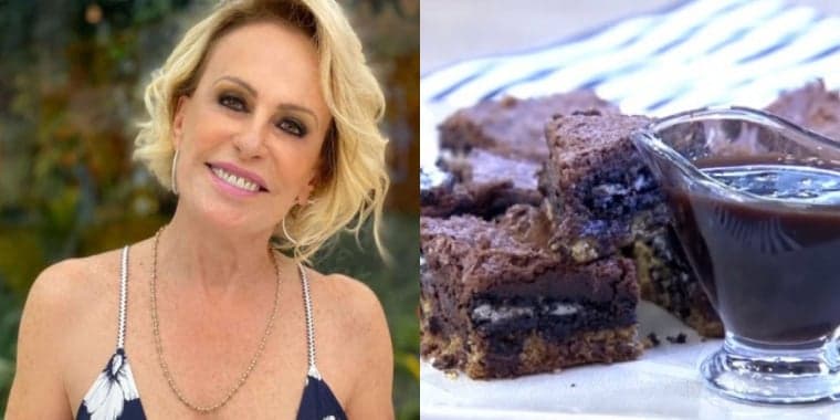 Receita do dia: Ana Maria Braga ensina a fazer bolo brownie com cookie no Encontro com Fátima Bernades