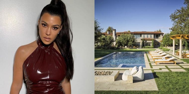 Linda, gigante e luxuosa: Kourtney Kardashian abre as portas de sua mansão de R$ 45 milhões e impressiona