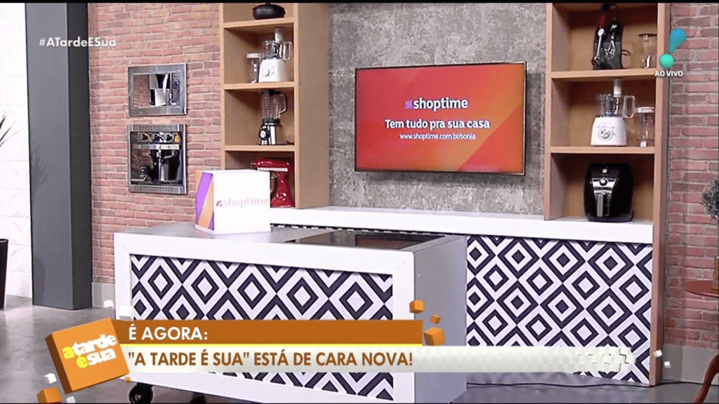 Cozinha de Sonia no A Tarde é Sua (Foto: Reprodução)