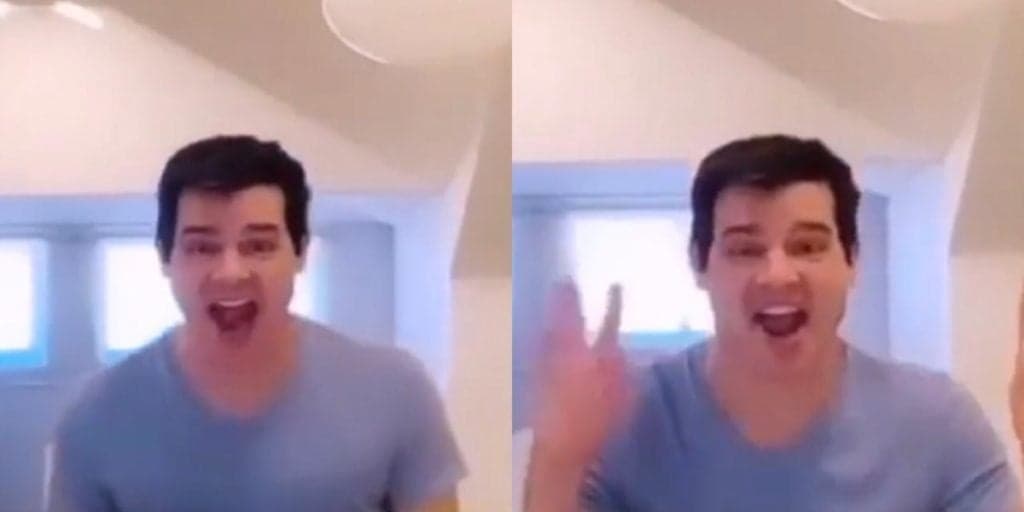 Celso Portiolli, após ser exposto por famoso, surge “rebolando” de calcinha em vídeo e causa choque: “Que volume”
