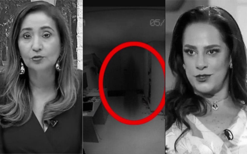 Vídeo flagra espírito rondando em estúdio do SBT após revelação assustadora de Sonia Abrão e Silvia Abravanel