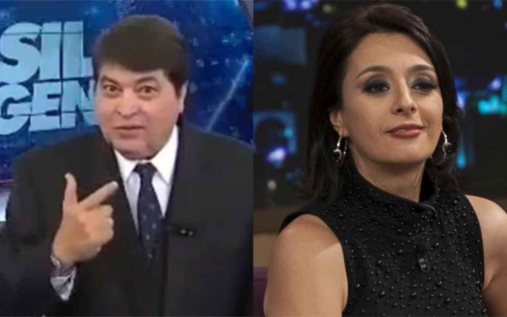Datena, após interromper programa e expor boicote, diz que Cátia Fonseca quase causou demissão dos dois: “Por pouco”