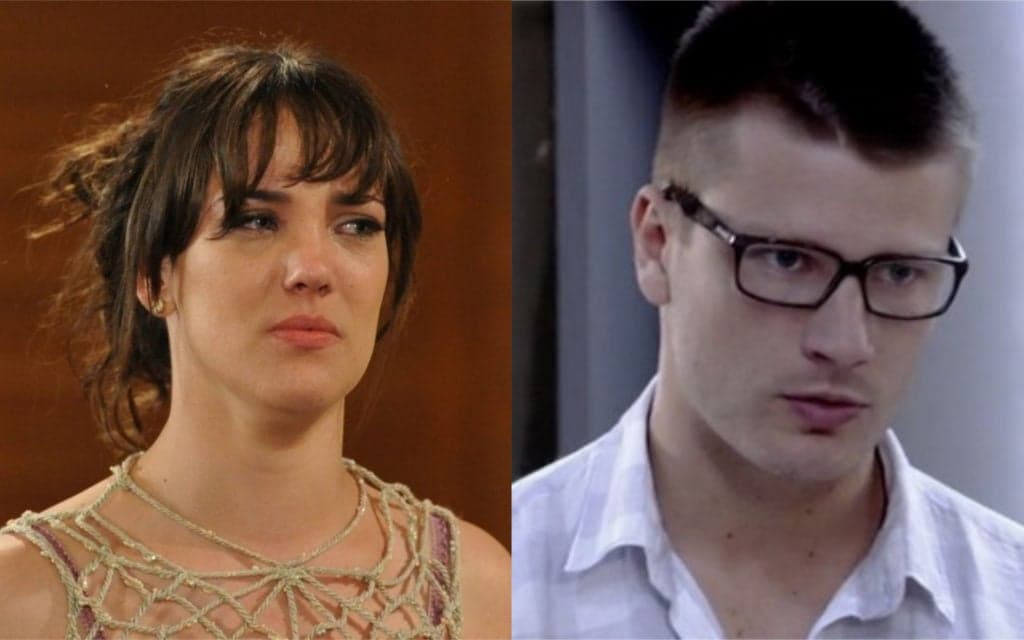 Fina Estampa: Patrícia é ameaçada por Alex, tira a máscara de professor tarado e arma barraco: "Cafajeste"