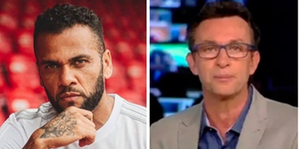 Daniel Alves detona programa de Neto na Band e acaba tendo discussão pública com o apresentador: "Vergonha"