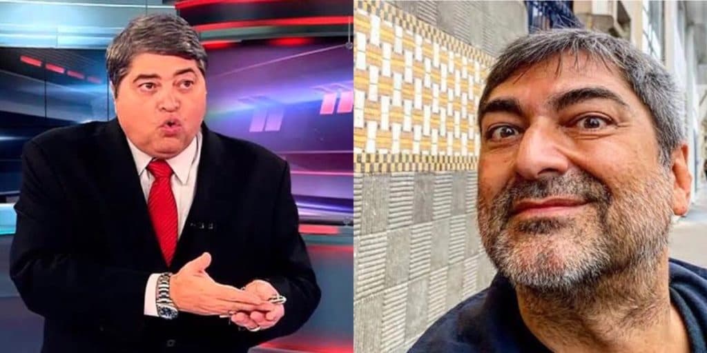 Datena vê chegada de Zeca Camargo na Band, fica cara a cara com ex-global e expõe recado publicamente: “Fica longe”