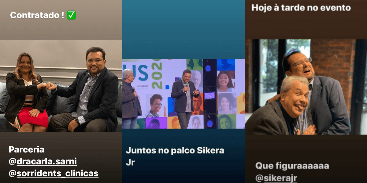 Apresentador e Sikêra Jr, da RedeTV! em programa comercial (Foto: Montagem)