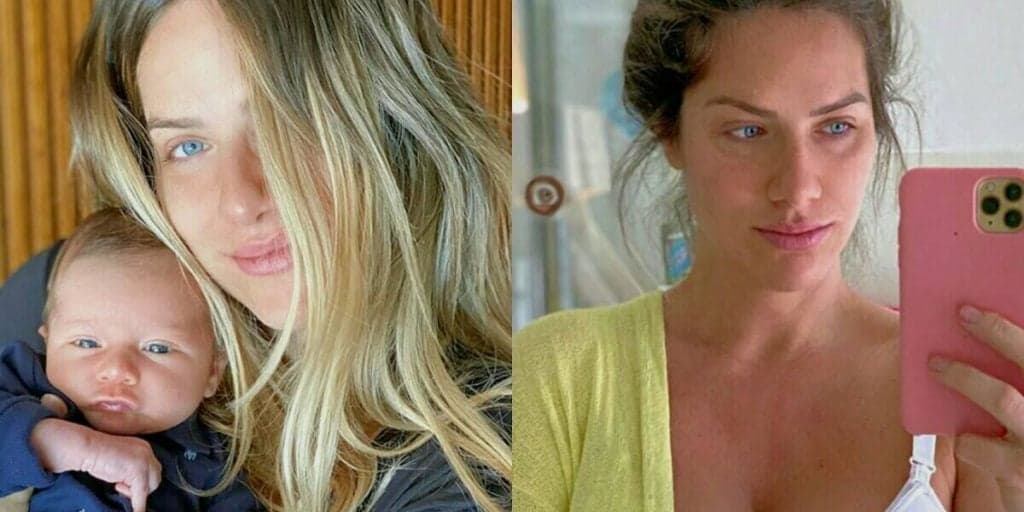 Giovanna Ewbank, após polêmica em maternidade, abre intimidade e surge amamentando Zyan: "Amor"