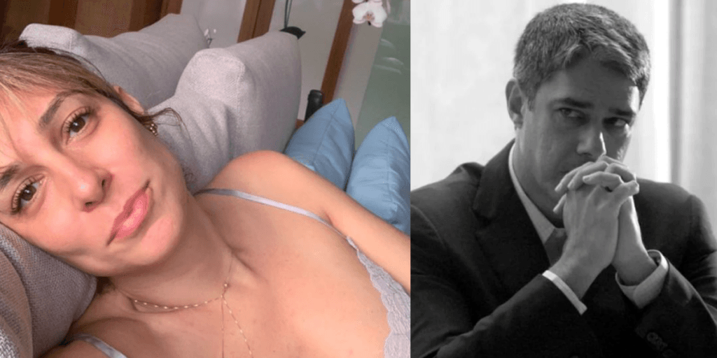 Natasha Dantas, esposa de William Bonner, escancara relacionamento com outro em noite romântica