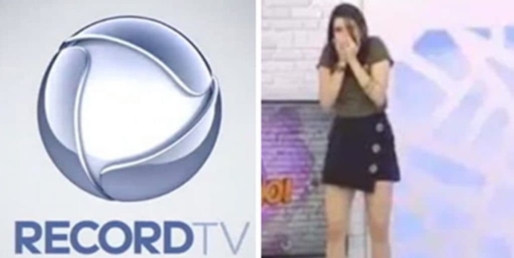 Programa da Record sofre invasão de insetos e apresentadora entra em desespero ao vivo: "Meu Deus"
