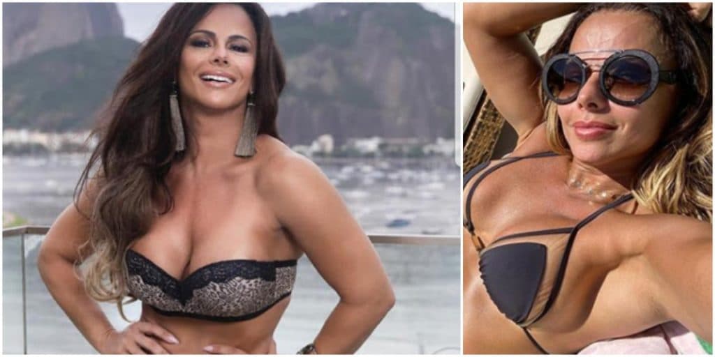 Viviane Araújo usa calcinha micro e surpreende com tamanho avantajado da parte íntima: 'Escândalo'