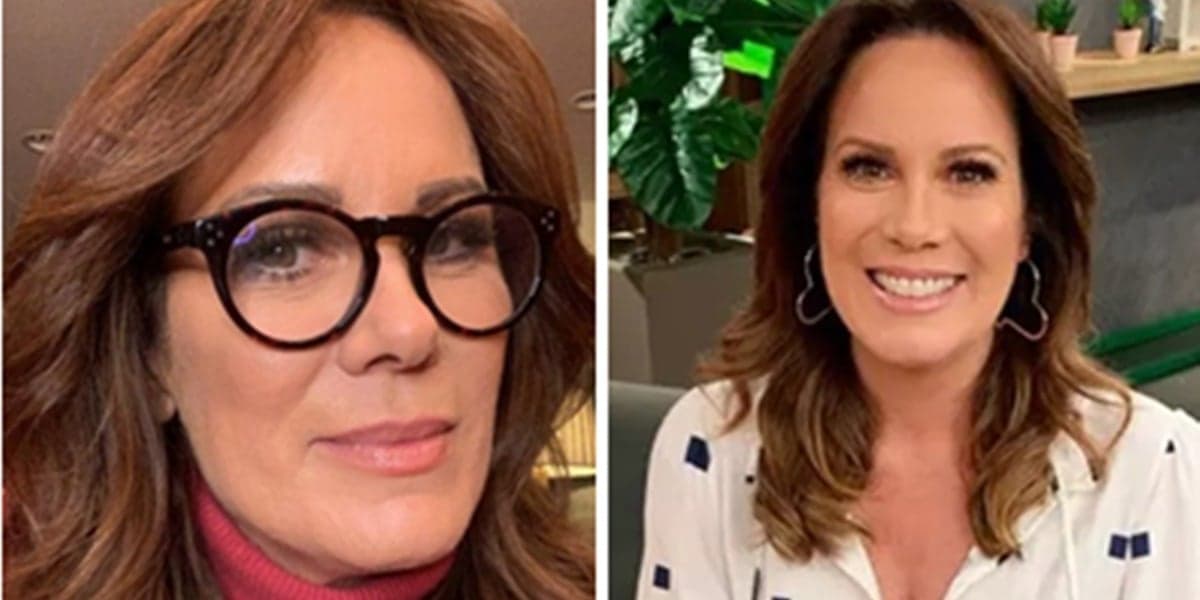 Regina Volpato levou puxão de orelha ao vivo em programa (Foto: Montagem/TV Foco) Regina Volpato levou puxão de orelha ao vivo em programa (Foto: Montagem/TV Foco)
