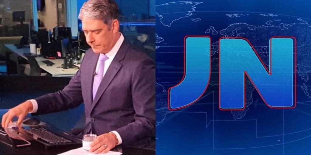 William Bonner se desespera no JN, vídeo é divulgado e âncora é desmascarado diante de todos: “Encher de porrada”