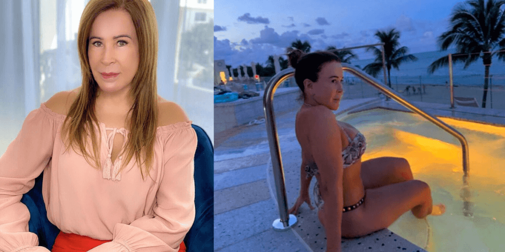 Zilu, aos 63 anos, aparece de bruços, empina bumbum com fio dental e público desabafa com o que vê: "Gostosa"