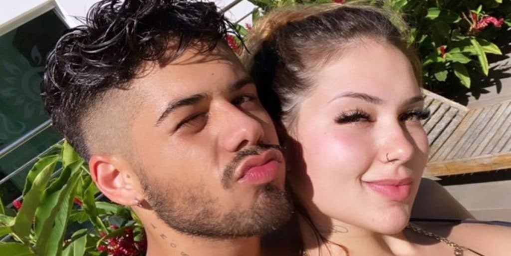 Zé Felipe, após namorada anunciar gravidez, é flagrado em vídeo assustado e com medo: "Tá doido"