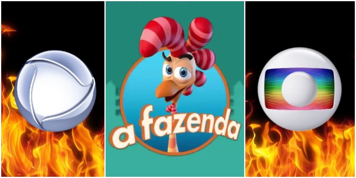  Record fez alterações em A Fazenda para bater de frente com a Globo (Reprodução)