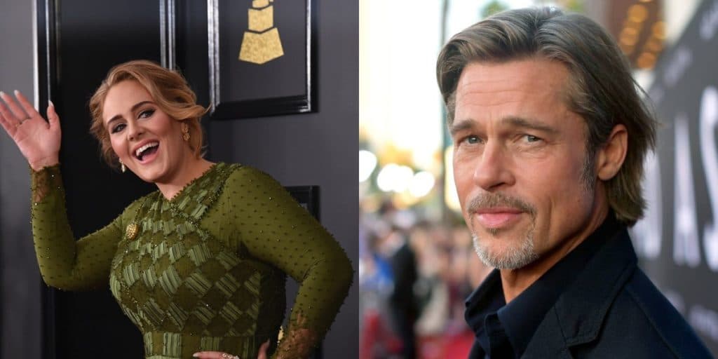 Brad Pitt e Adele, solteiros e desimpedidos, vivem affair e verdade é escancarada: "algo mais sério"