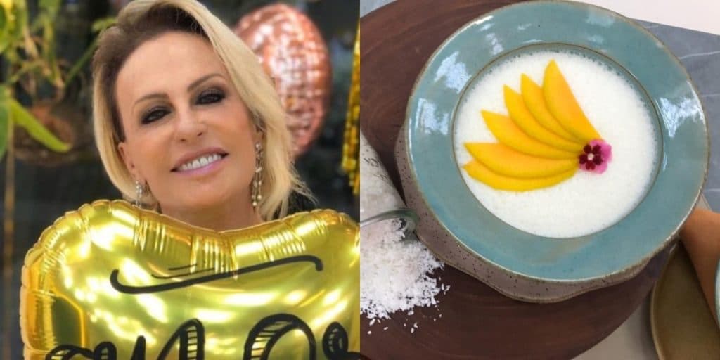 Receita do dia: Ana Maria Braga ensina a fazer gelado de maria-mole no Encontro com Fátima Bernardes