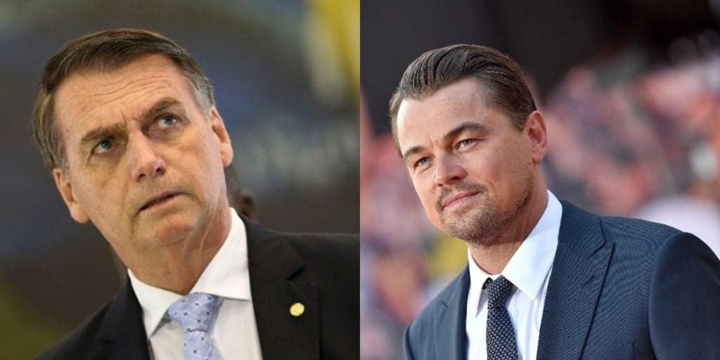 Leonardo DiCaprio detona Bolsonaro pelas queimadas na Amazônia, usa do deboche e dispara: "Duvidou publicamente"
