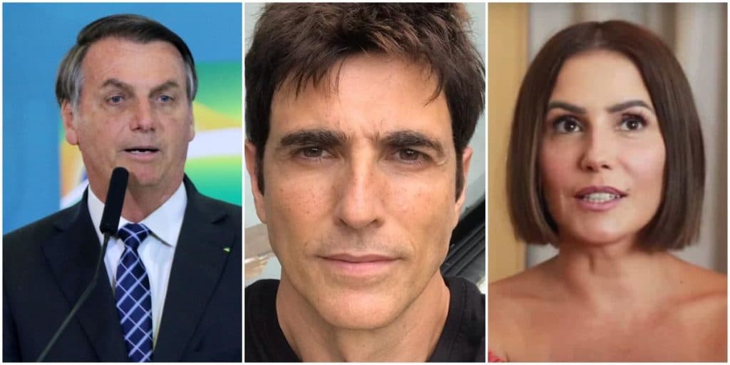 Bolsonaro toca o terror em artistas da Globo e Gianecchini e Deborah Secco viram alvo da Receita Federal