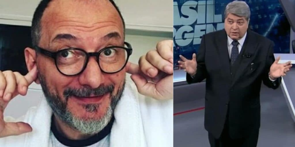 Britto Jr, após dar escândalo ao vivo na TV, faz textão bomba e envolve Datena ao falar de doença: "Nada convence"