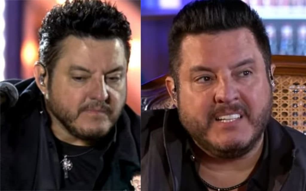 Bruno, da dupla com Marrone, após rejeição ao filho e escândalo em festa, surge com mão na cocha de homem: "Parece"