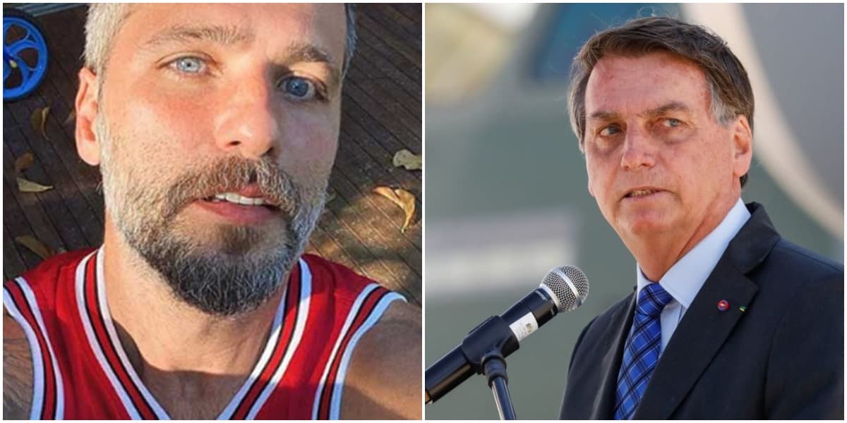 Bruno Gagliasso criticou fala de Jair Bolsonaro (Reprodução) Bruno Gagliasso criticou fala de Jair Bolsonaro (Reprodução)
