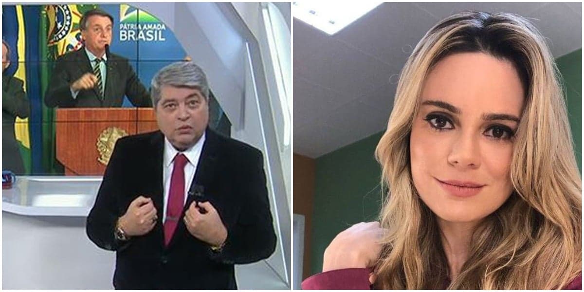Datena e Rachel Sheherazade podem virar colegas - Foto: Montagem