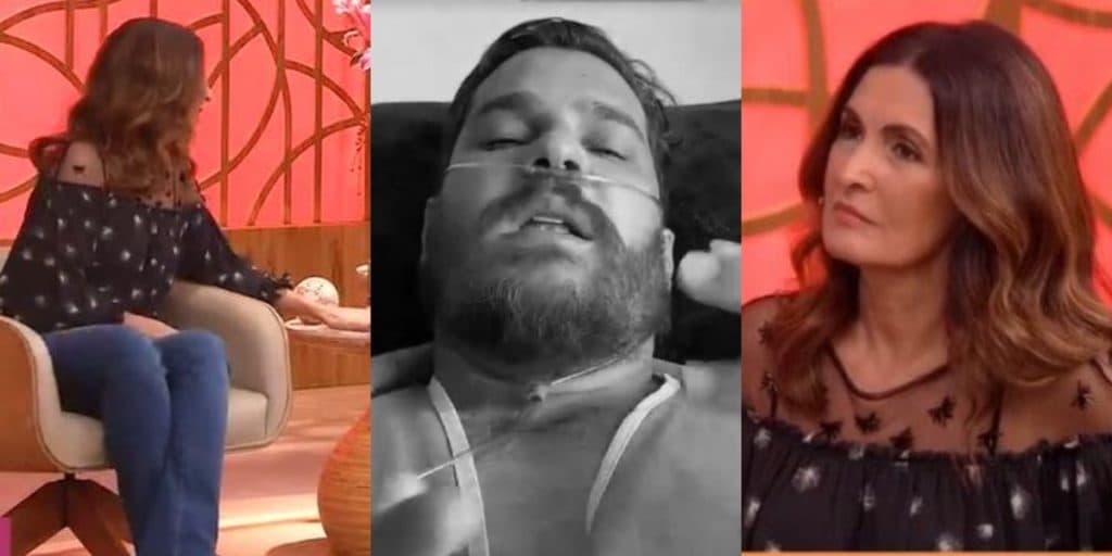 Fátima Bernardes mostra cantor em aparelhos ao vivo, famoso surge rendido e imagens causam choque: "Deus gritou"