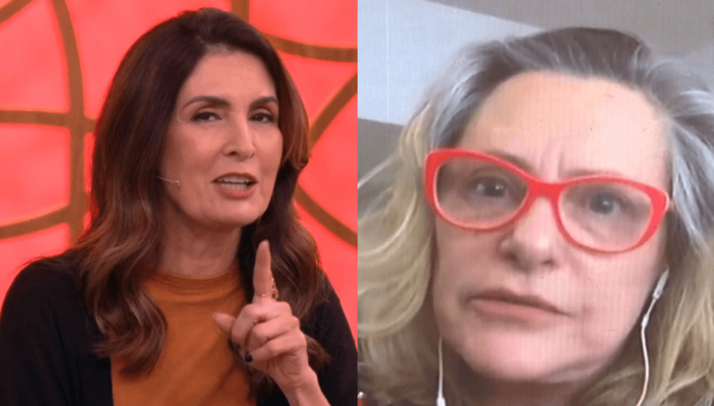 Fátima Bernardes 'corta' Elizabeth Savala após expô-la ao vivo e receber elogio inesperado: "Tchau!"