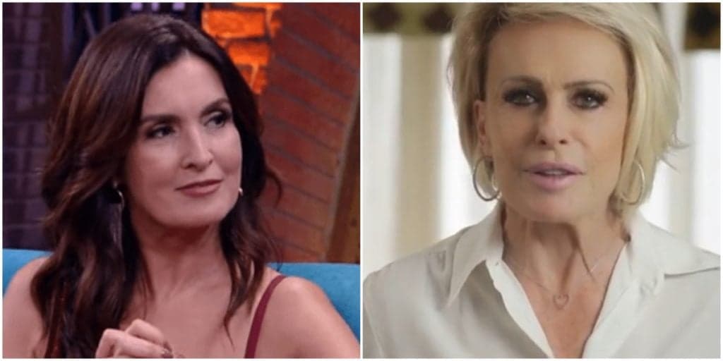 Fátima Bernardes coloca os pés no sofá do Encontro após indireta ao vivo de Ana Maria: 'Há quatro meses'