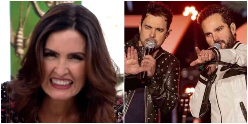 Fátima Bernardes rouba a cena em show ao vivo de Zezé di Camargo e Luciano e verdade é escrachada: 'Inveja'