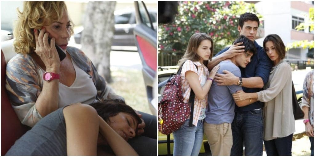 Fina Estampa: Chiara morre no táxi de Vilma e deixa família em desespero