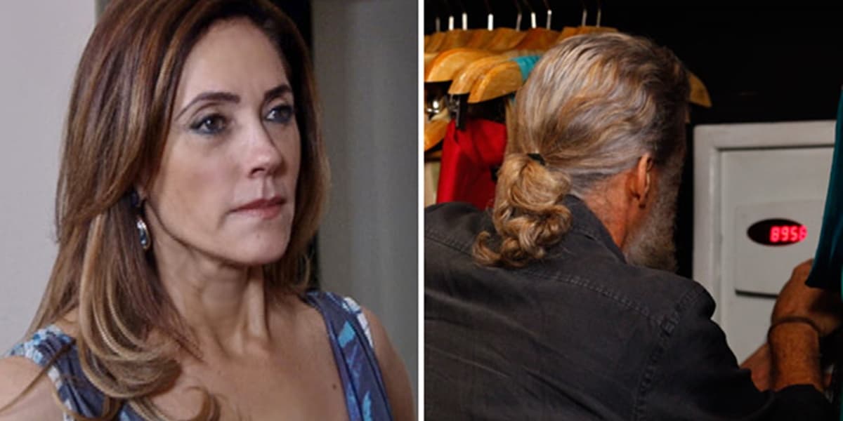 Tereza Cristina (Christiane Torloni) flagra Pereirinha (José Mayer) mexendo no cofre em Fina Estampa (Foto: Reprodução/Globo) Tereza Cristina (Christiane Torloni) flagra Pereirinha (José Mayer) mexendo no cofre em Fina Estampa (Foto: Reprodução/Globo)