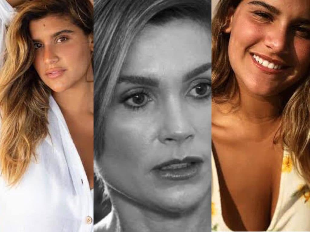 Giulia Costa, filha de Flávia Alessandra, abaixa roupa, deixa parte íntima à mostra com cara sexy e detalhe é notado