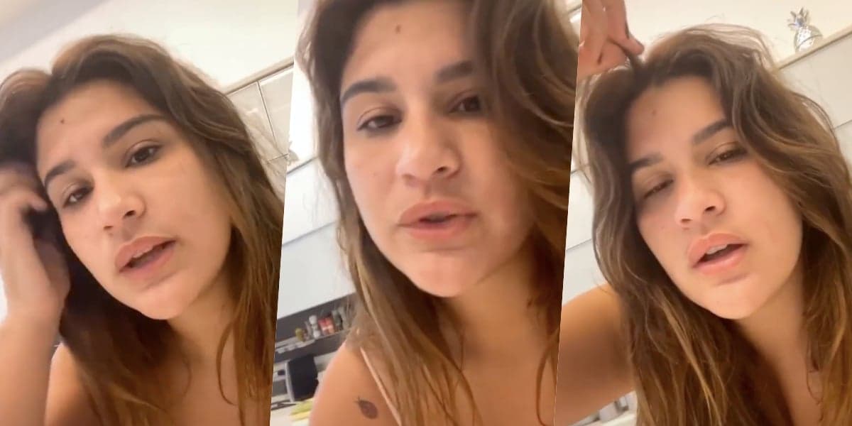 Giulia Costa assumiu um vício (Foto: montagem)