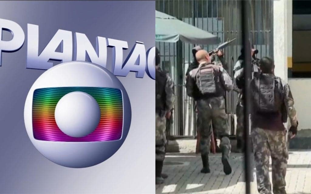 Urgente! Globo interrompe programação com repórteres em meio a tiroteio e tragédia é exibida em tempo real